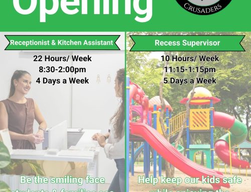 Immediate Opening