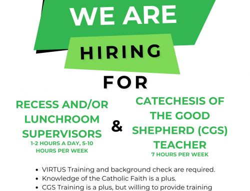 Now Hiring!!