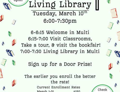 Holy Name Open House and Living Library!